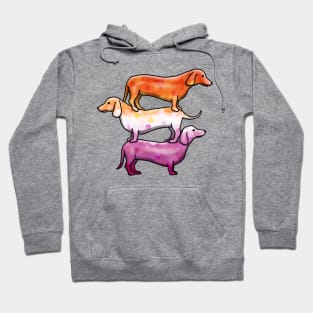 Wiener Goggies Lesbian Hoodie